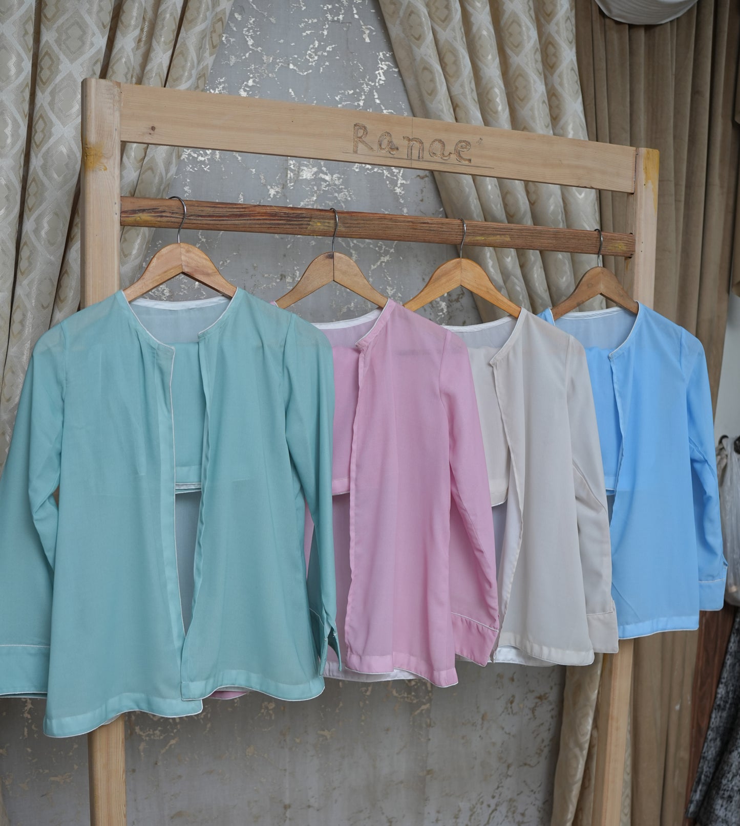 🌙 Pantone Comfy Wear Set | 4 Colors | Georgette with Camisole & Nicker | Luxury Loungewear