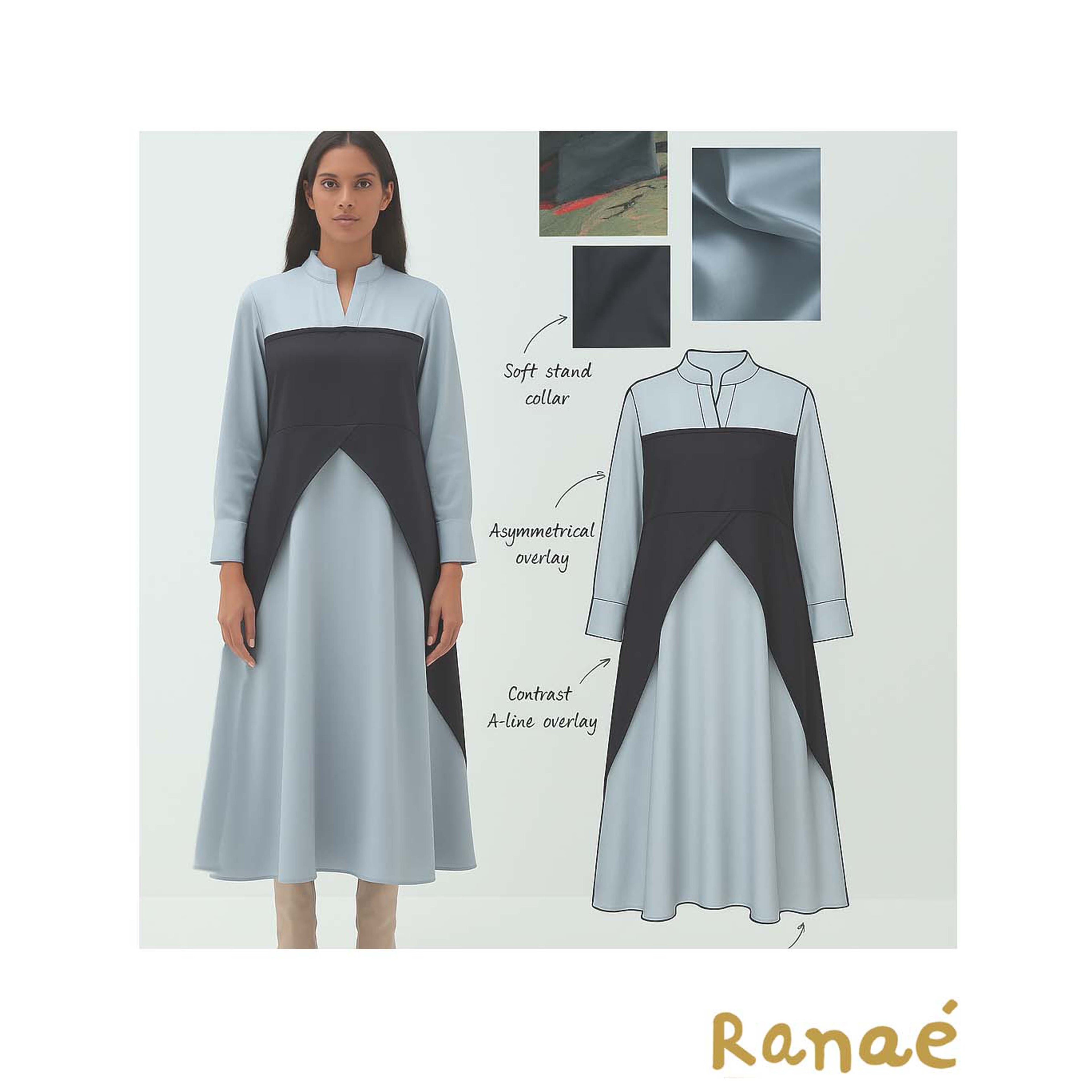 Black and white Maxi