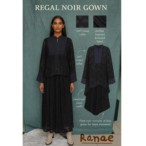 Black on Black Shirt & Skirt