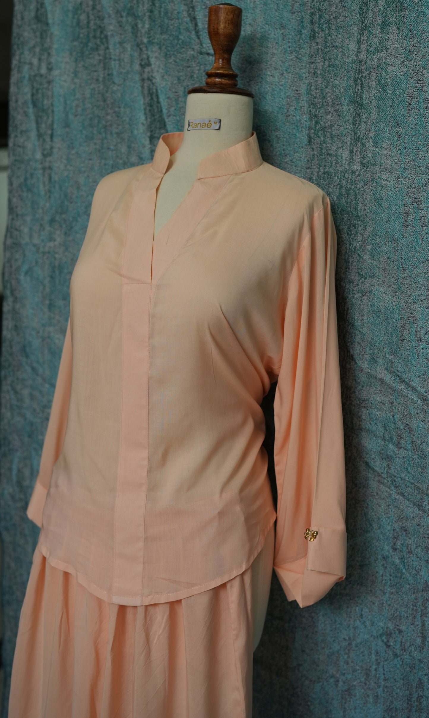 🍑 Peach Comfy Wear Set | Fine Stitching & Nicker Style | Casual & Lounge Wear